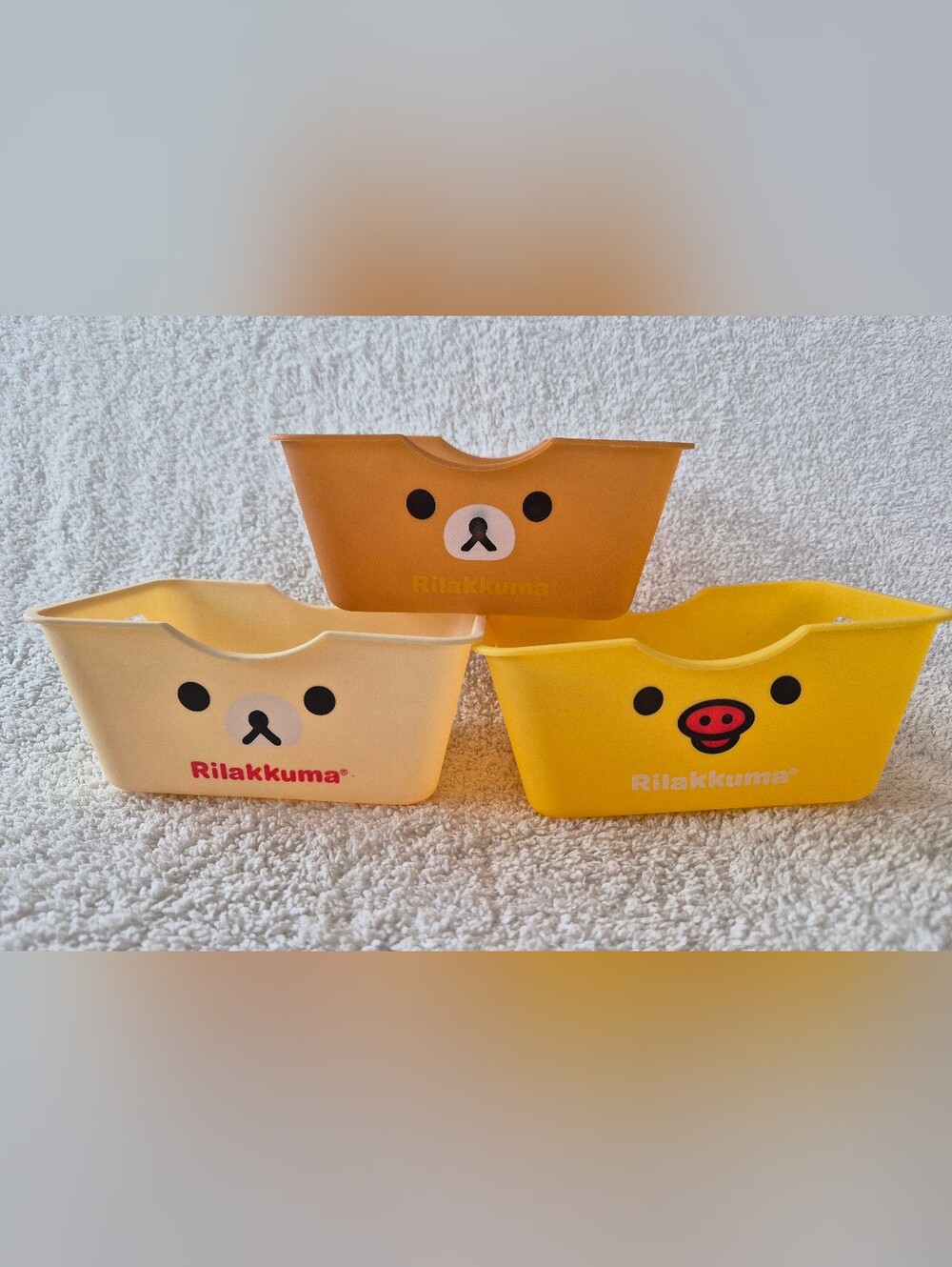 Rilakkuma Small Storage Bins